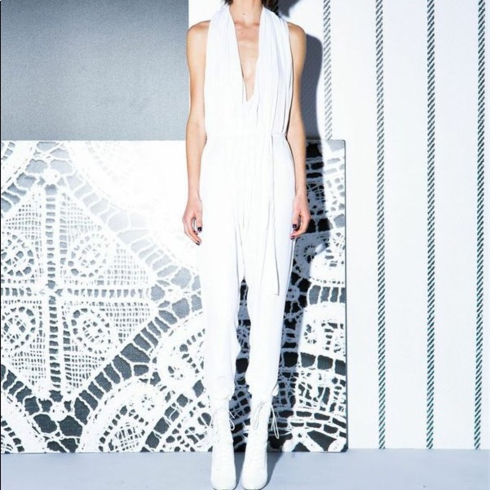 ASILIO white Purity Jumpsuit XS